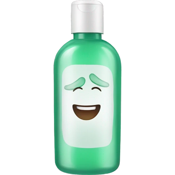 hair gel in bottle emoji