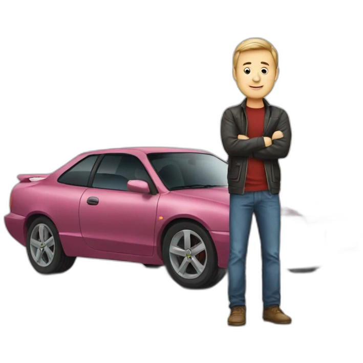 Sergey Stilov with car emoji