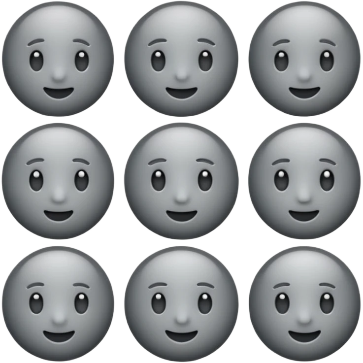 middle gray emoji emoji