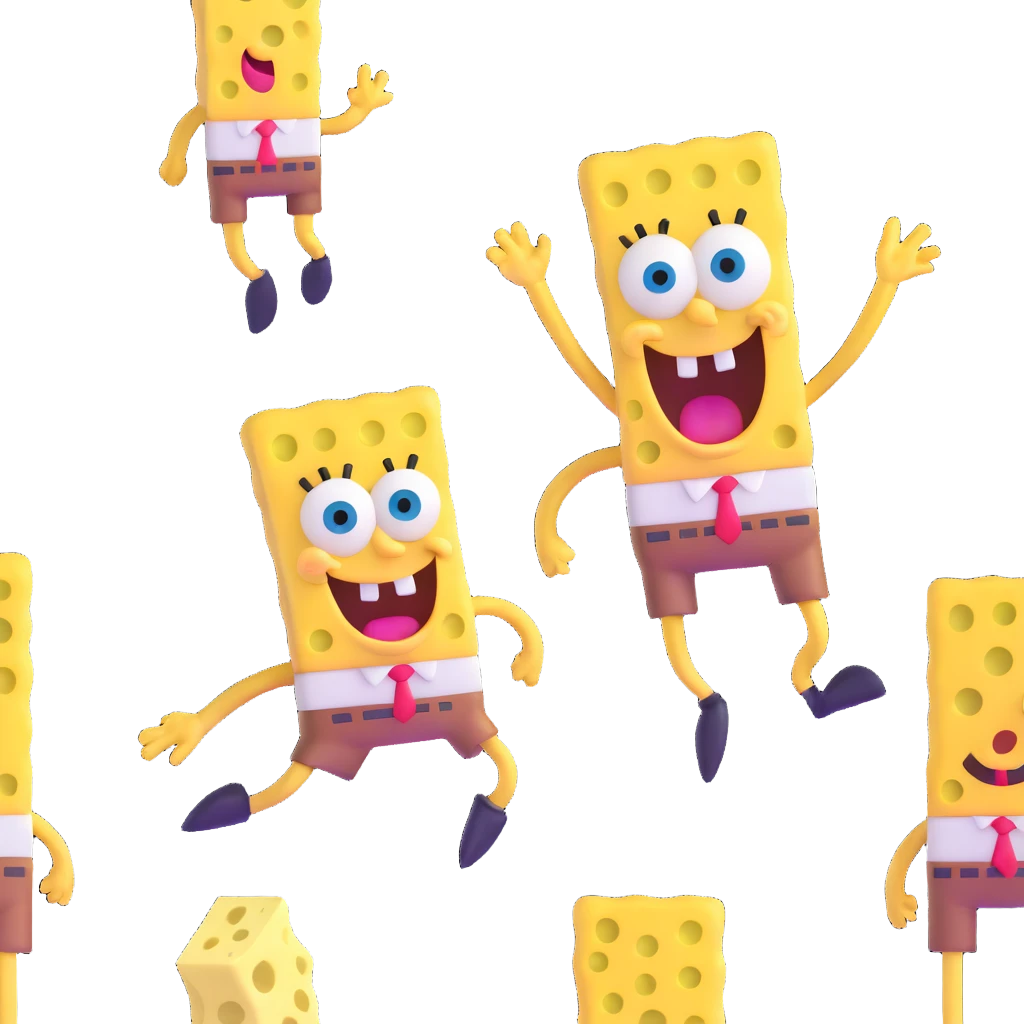 iconic SpongeBob SquarePants emoji