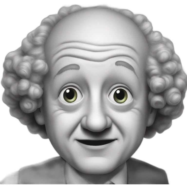 Young Larry fine of the three stooges emoji