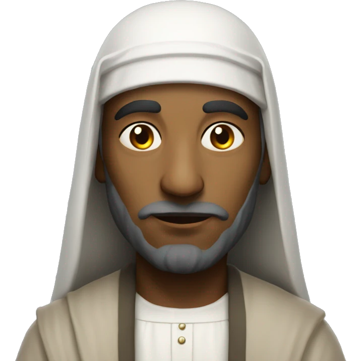 religious pilgrim light photorealistic serious emoji