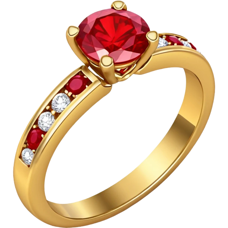 glitter rubi married ring emoji