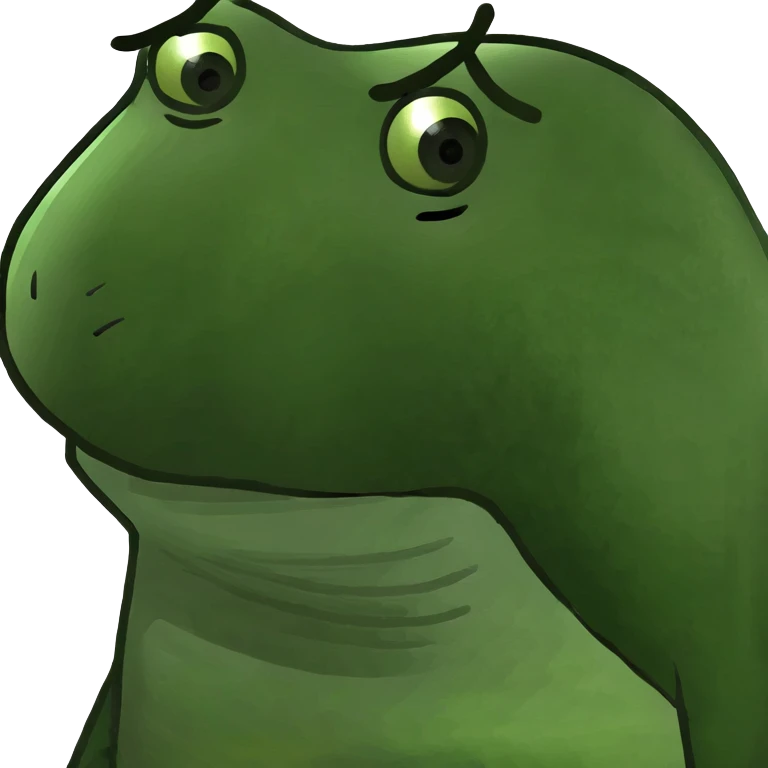disgusted but confused  emoji