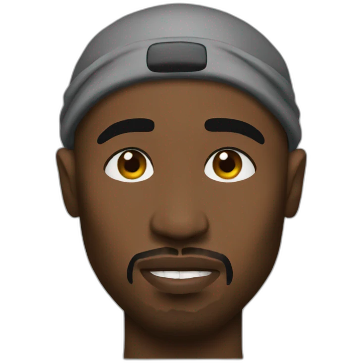 Tupac  emoji