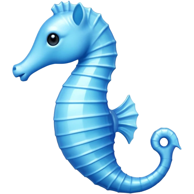 Light Blue Seahorse emoji
