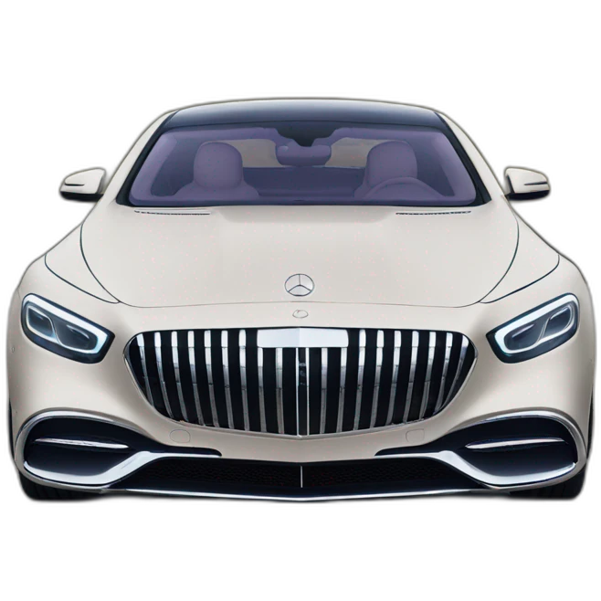 Mercedes maybach 2022 front view emoji