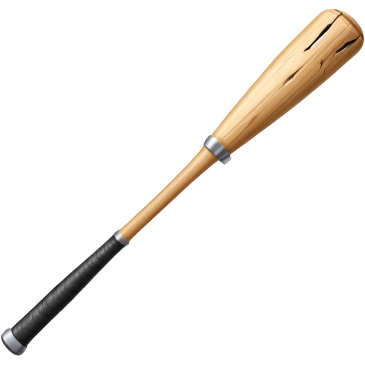 Baseball bat with nails in it emoji