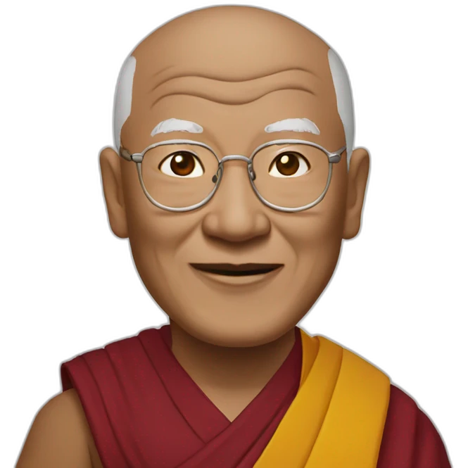 Dalai Lama emoji