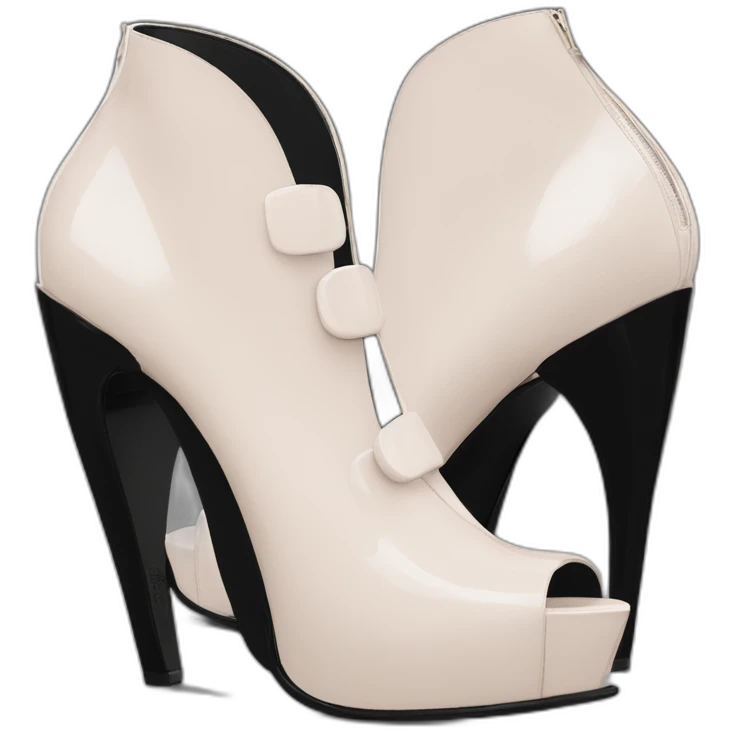 Ysl TRIBUTE heel SANDAL black PATENT LEATHER emoji