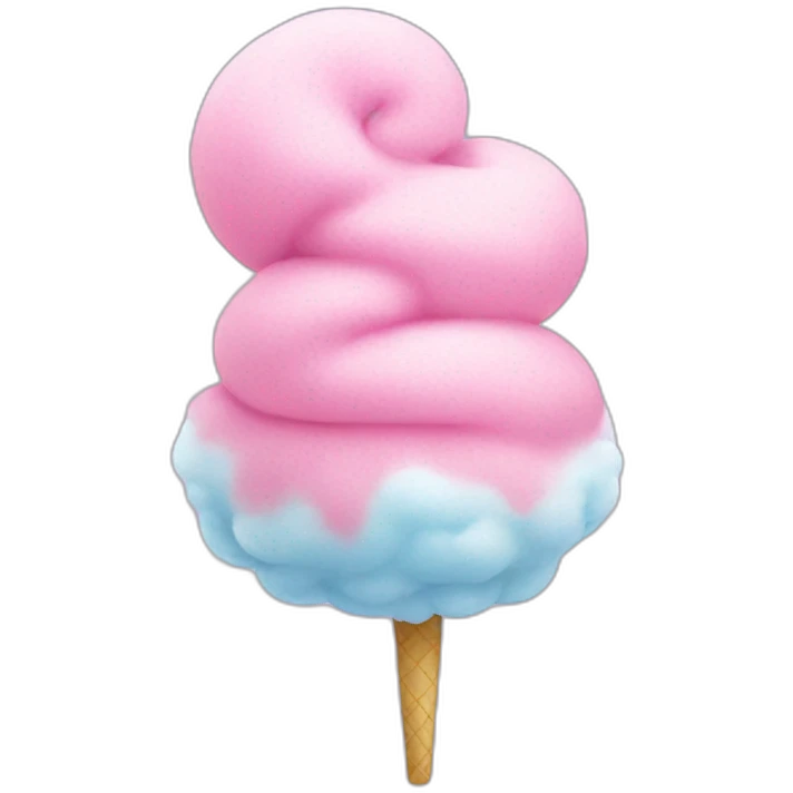 Cotton Candy emoji