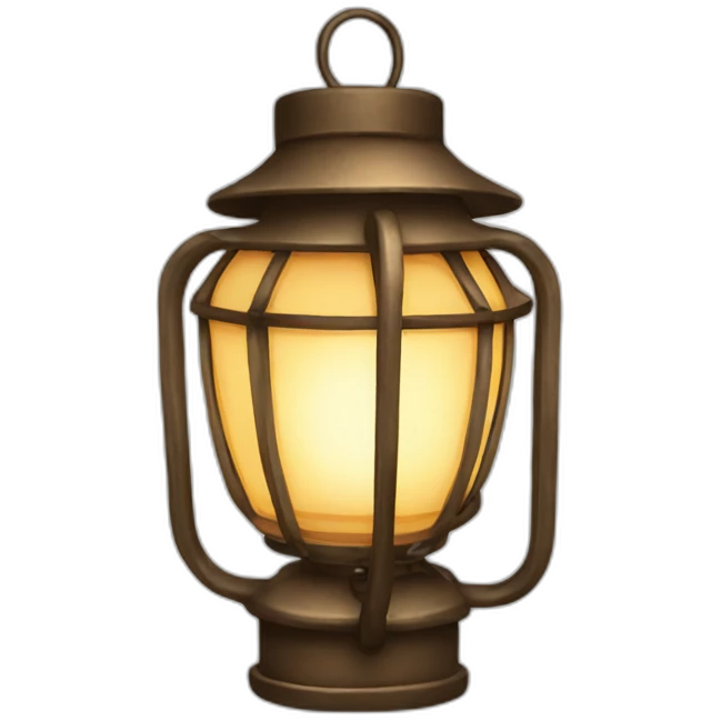 Christmas lantern emoji