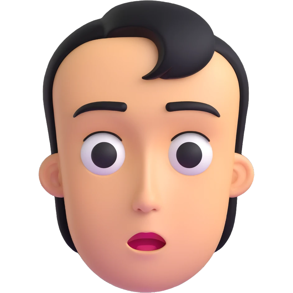 meme face with exaggerated expression emoji
