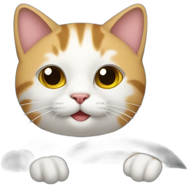 Cat in car emoji