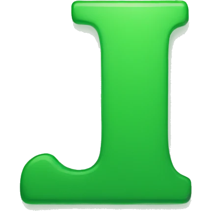 P LETTER green emoji