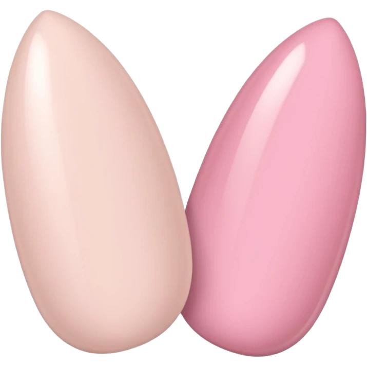 Coquette realistic nails emoji