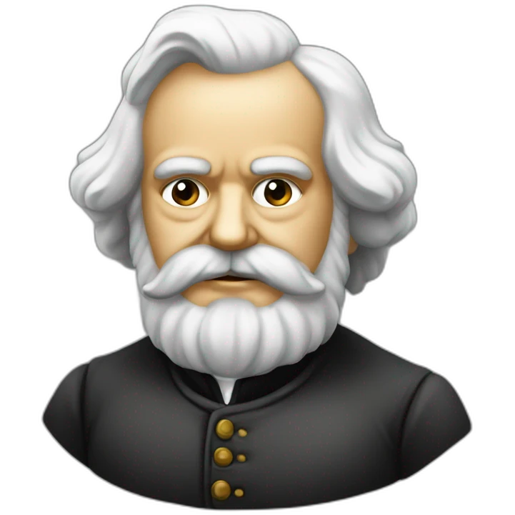 karl marx with breasts emoji