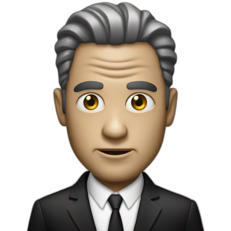 Men in black movie alien emoji