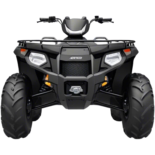 ATV - Polaris Sportsman 570 (Model Year: 2022) (Iconic colour: Black) emoji