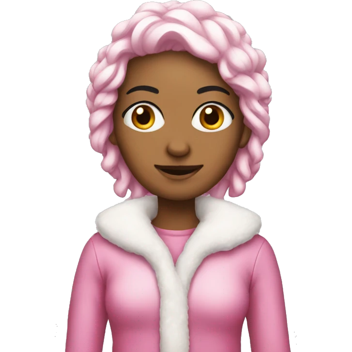 pink christm emoji
