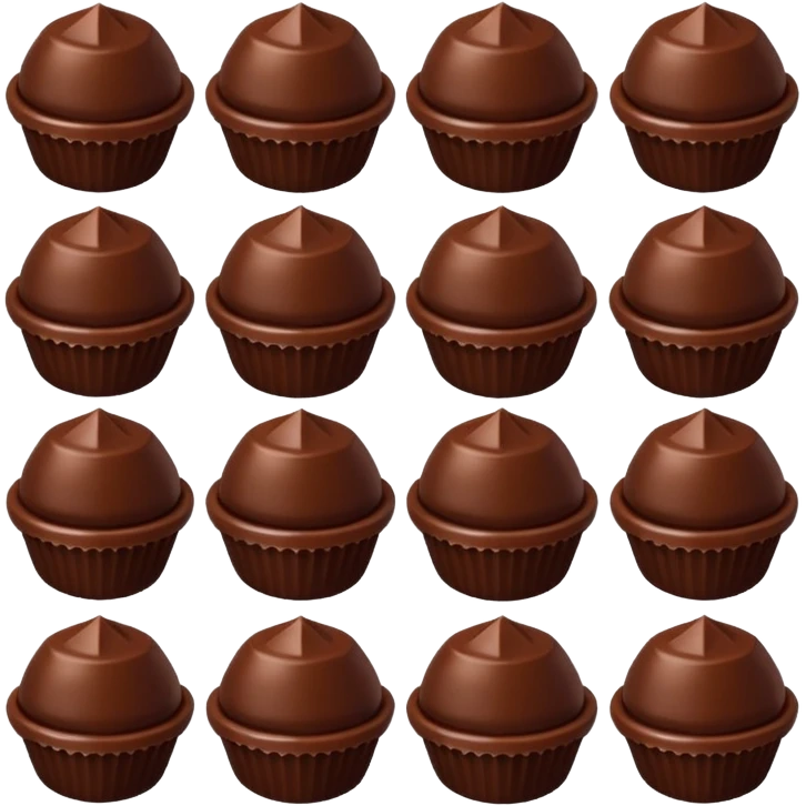 Faça brigadeiro emoji