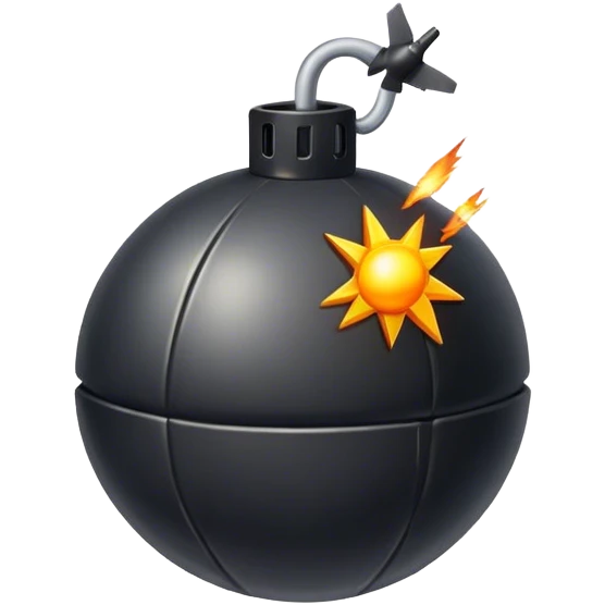 App icon that has a picture of a bomb emoji