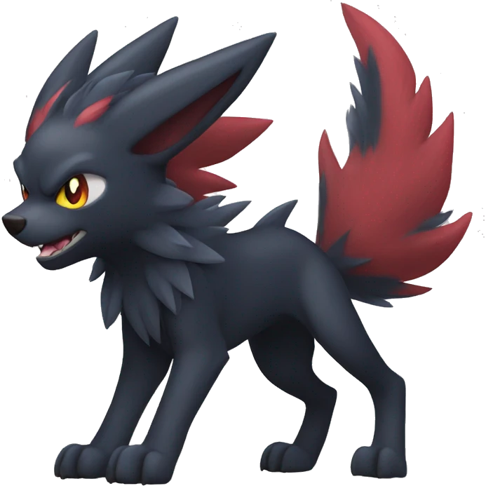 Nargacuga-Litten-Zoroark full body emoji