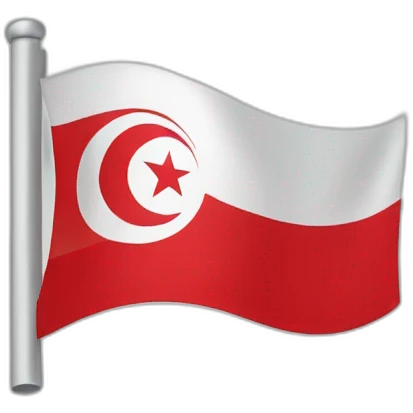 tunisie-drapeau emoji