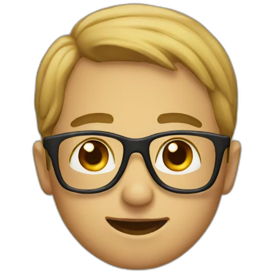 goodbye glasses emoji