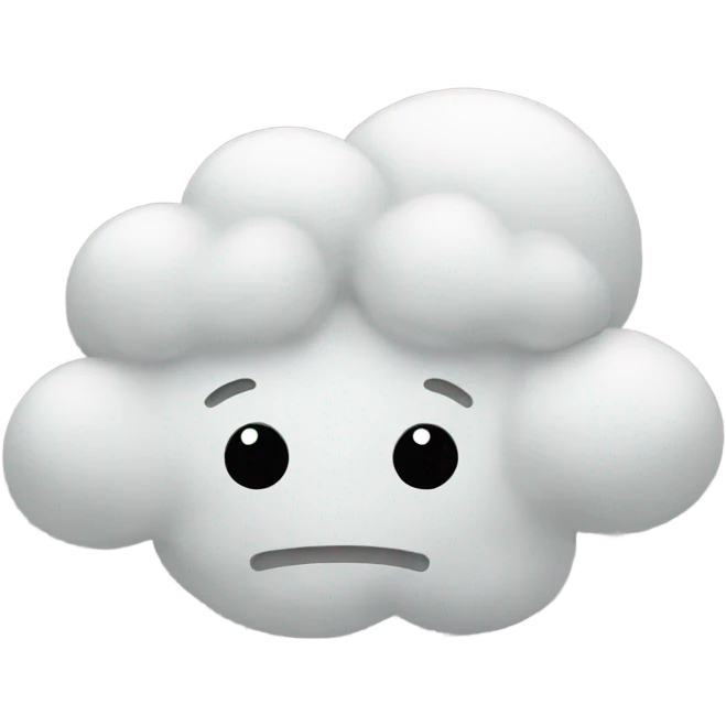 idea cloud emoji
