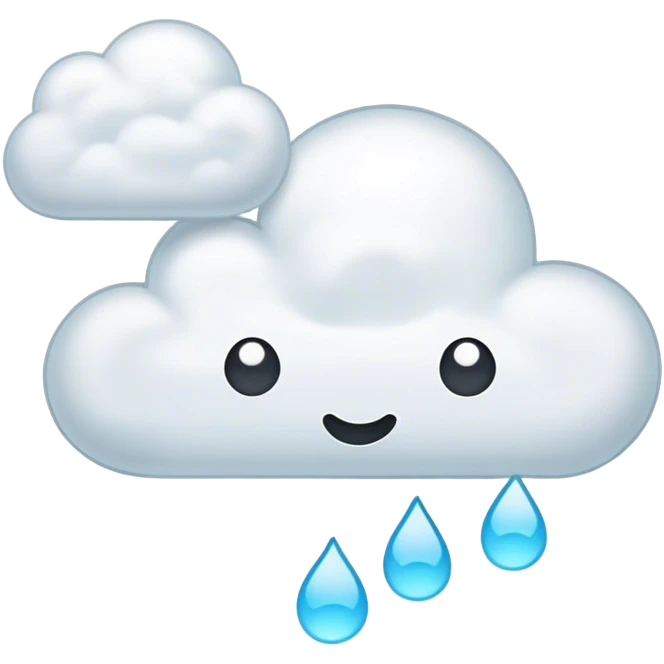 Cloud thought bubble saying “back in my day” emoji
