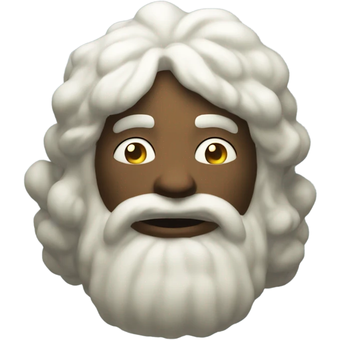 The bubble god emoji