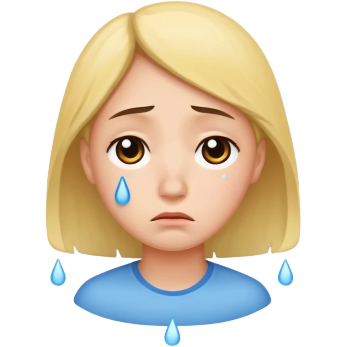 Sad emoji