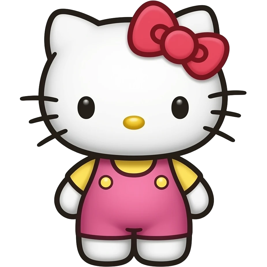 Hello kitty emoji
