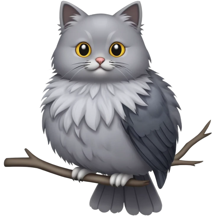 Cat bird emoji