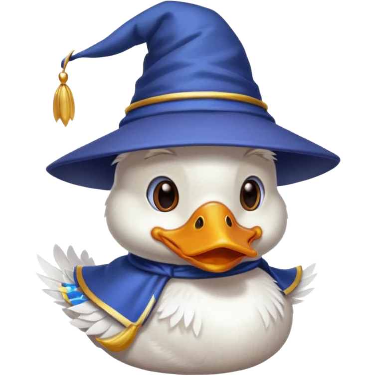 Duck in wizard hat





 emoji