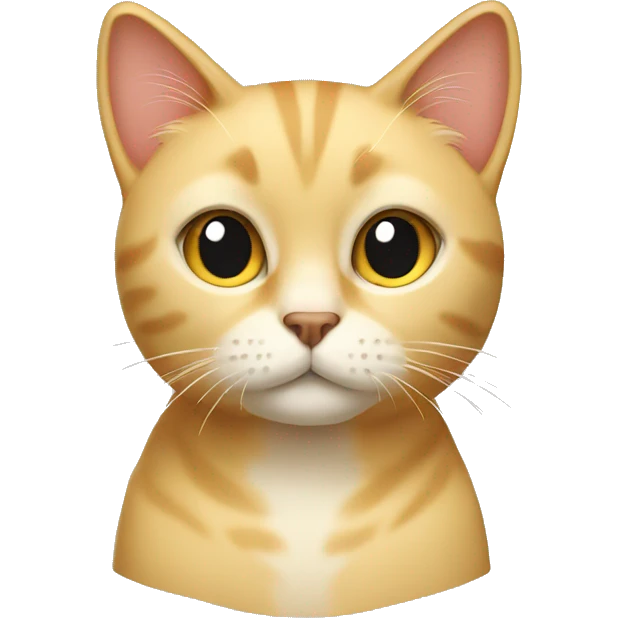 Blonde cat emoji