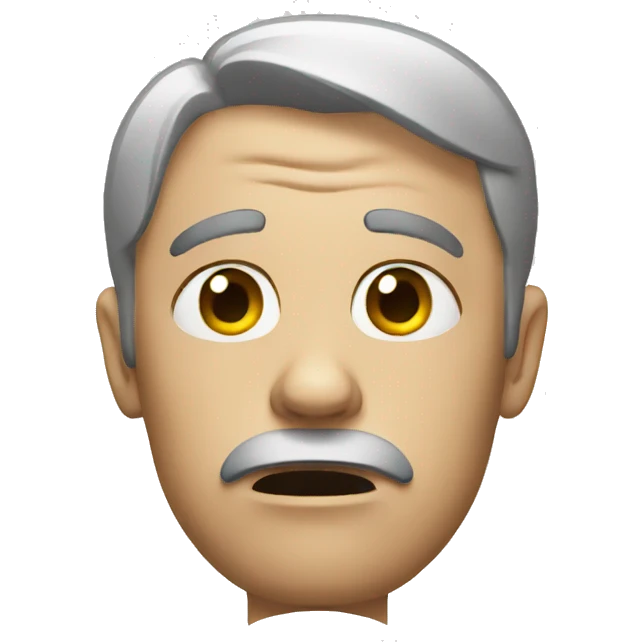concerned emoji