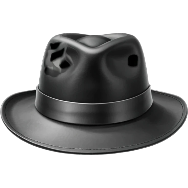 ön açıdan şapka emoji