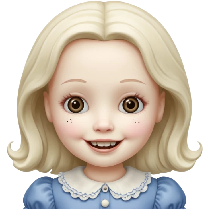 
Talking doll – Creepy smile











 emoji