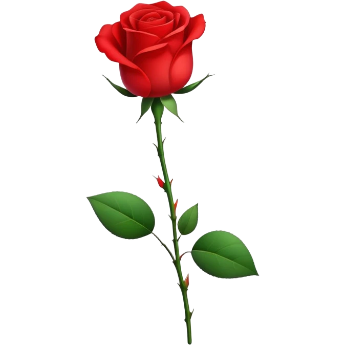 price, rose color emoji