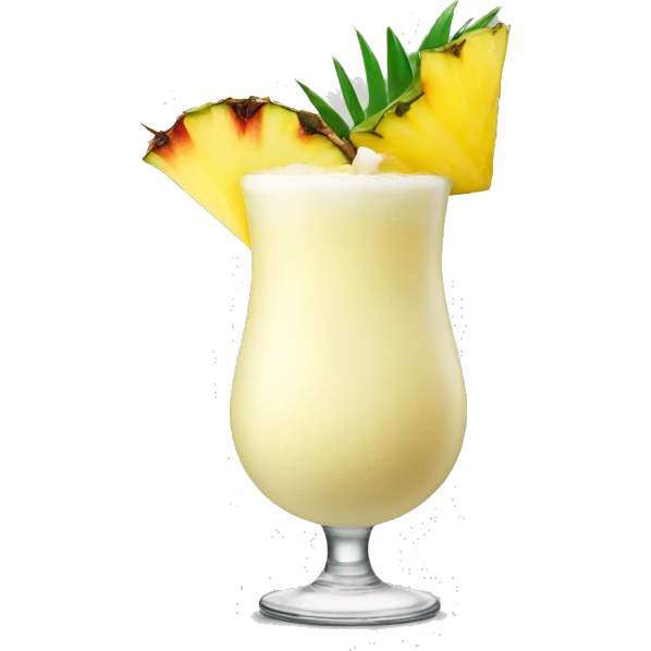 pina colada drink  emoji