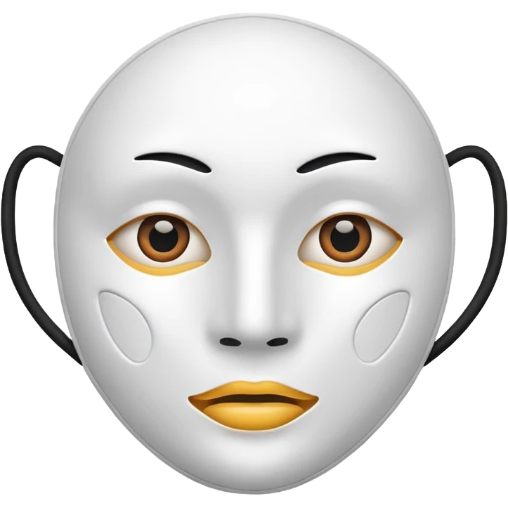 face mask sheet emoji