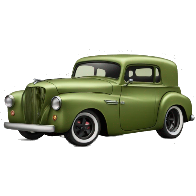 hot rods olive green  emoji