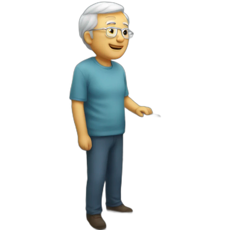 Étirement sur un pont emoji
