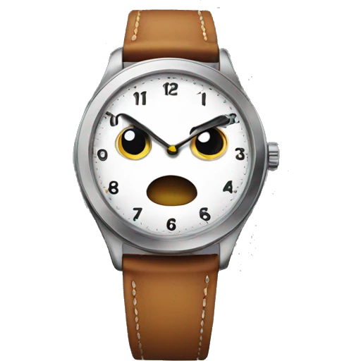 watch with eyes emoji