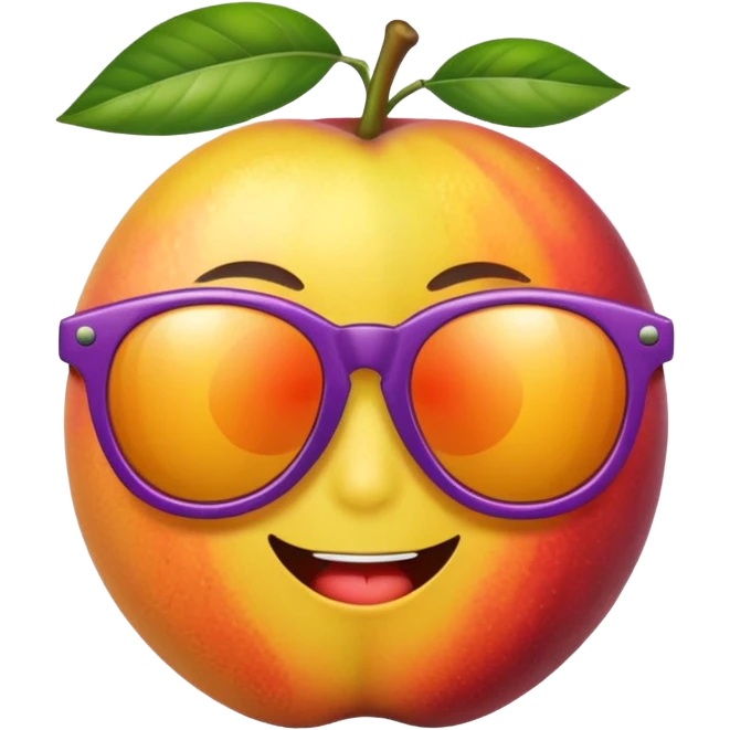 FRUIT WITH SUNGLASS emoji