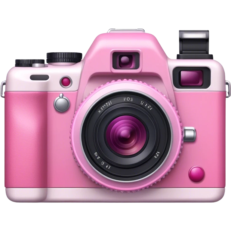 Camera pink emoji