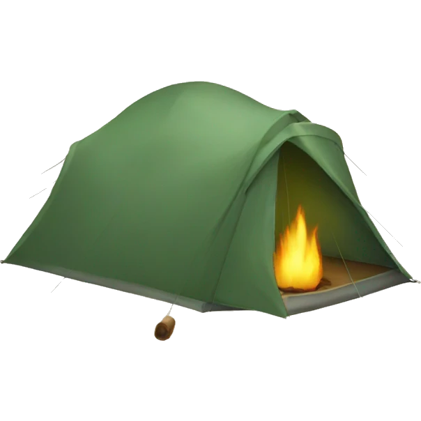 feu de camp emoji