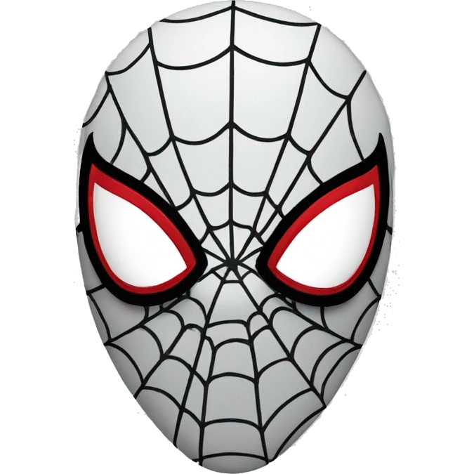 Spider-Man mask emoji